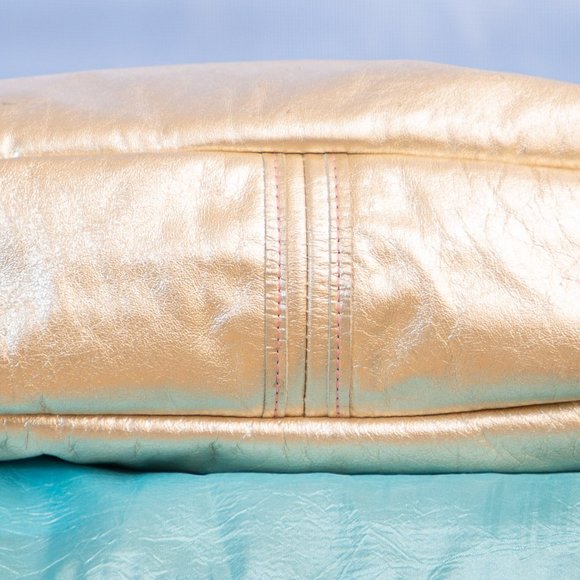 Lauren Merkin champagne color large handbag - Picture 2 of 6